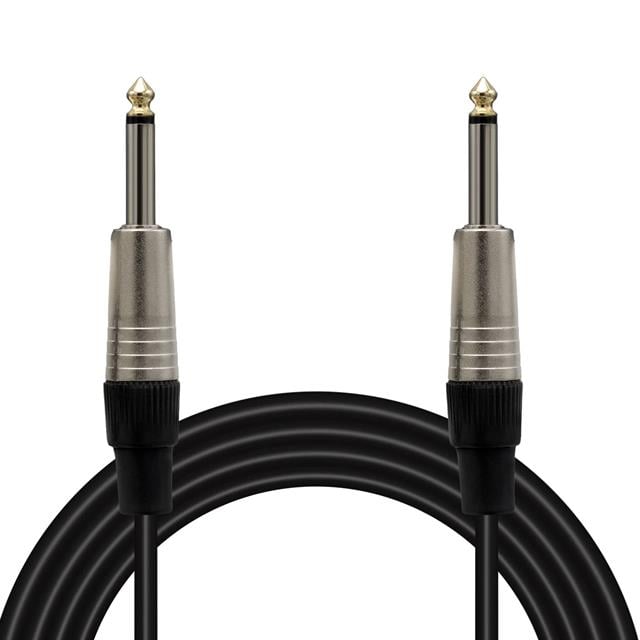 MagicVoice LD393A 5 Metre 6.35mm Mono Erkek Jak (TS) Ses Kablosu Metal Jack