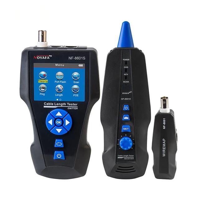 Noyafa NF-8601S Digital TDR Kablo Test Ve Uzunluk Ölçüm Cihazı