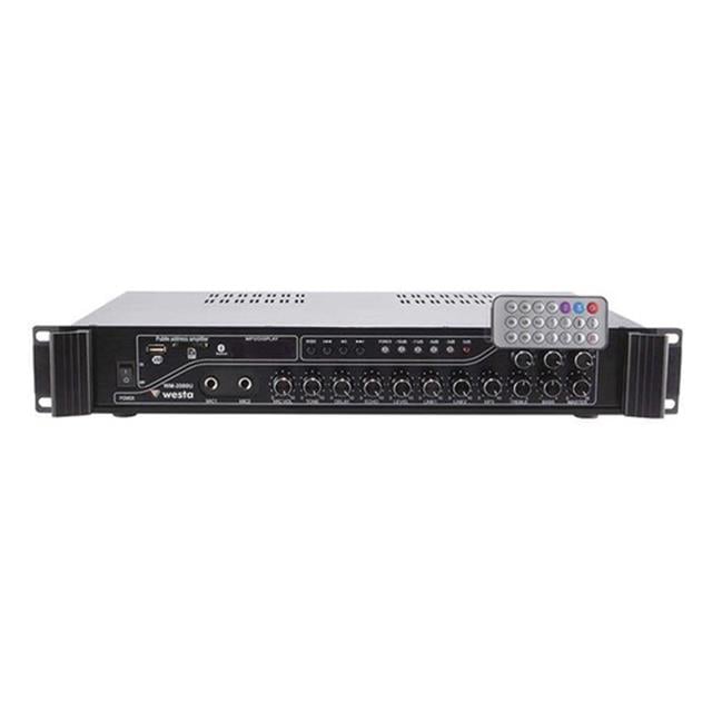 Westa Wm-2080u 200 Watt Trafolu 3 Bölge Kontrollü Mixer Anfi