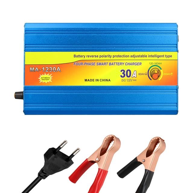 Powermaster MA-1230A 12 Volt - 30 Amper Dört Fazlı Akıllı Akü Şarj Cihazı