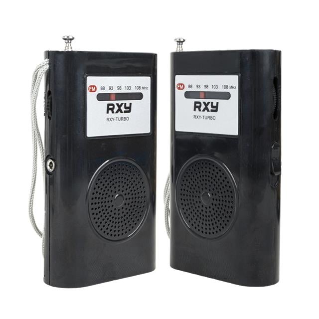 Roxy RXY-Turbo Cep Tipi Mini Analog Fm Radyo