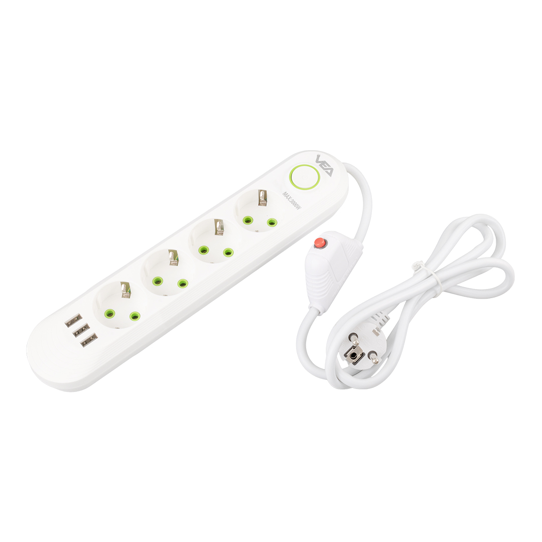 TC-21560%204’Lü%201.5%20Metre%20Kablolu%203%20USB’Li%20Beyaz%20Akım%20Korumalı%20Priz