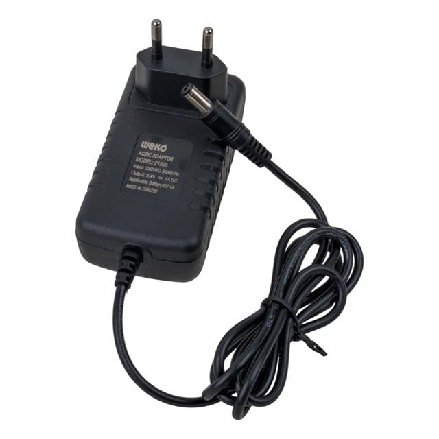 8.4V - 1 Amper 2S Lithium Ion Battery Charger 5.5-2.5mm Lityum İyon Piller Için Uygun Şarj Cihazı
