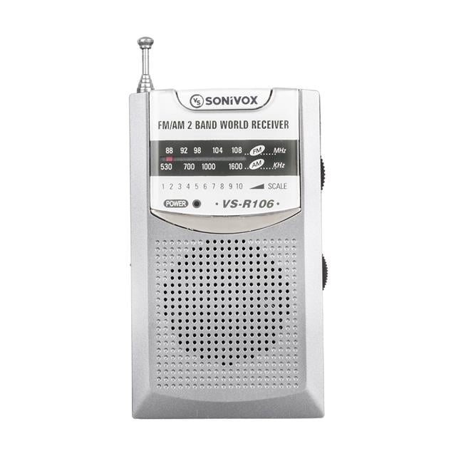 Sonivox VS-R106 Analog Radyo Gri Renk