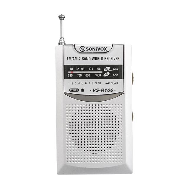 Sonivox VS-R106 Analog Radyo Gümüş Renk