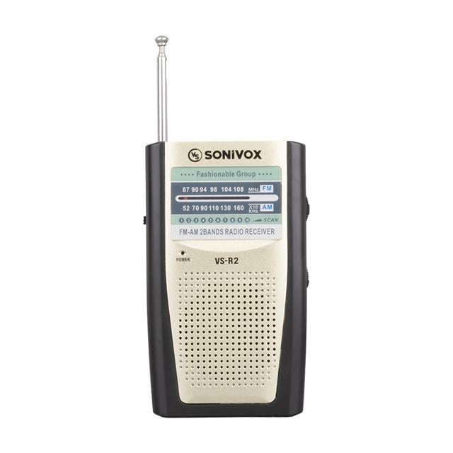 Sonivox VS-R2 Analog Radyo Krem Renk