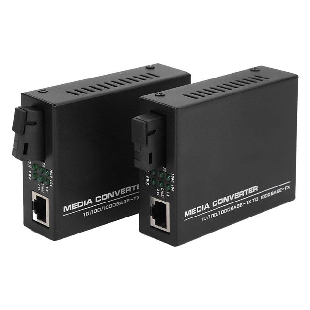 Powermaster PM-22107 1000 Mbps 3 Km Single Mode Fiber Optik Ethernet Medya Dönüştürücü