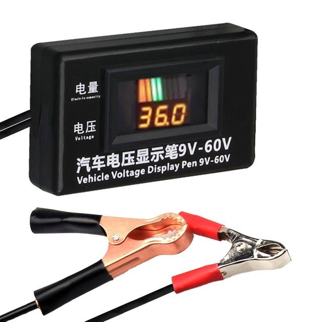 Powermaster 9-60V Otomotiv LCD Dijital Devre Test Cihazı Gerilim Ölçer