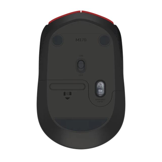 Logitech M171 USB Kırmızı Kablosuz Mouse