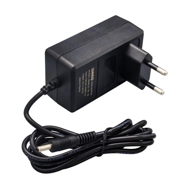 Weko 12 Volt - 2 Amper 2.5*0.7 Uçlu Yerli Üretim Plastik Kasa Priz Tipi Adaptör