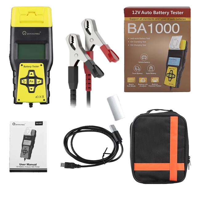 Powermaster BA1000 12V 30-220Ah Akü Test Cihazı