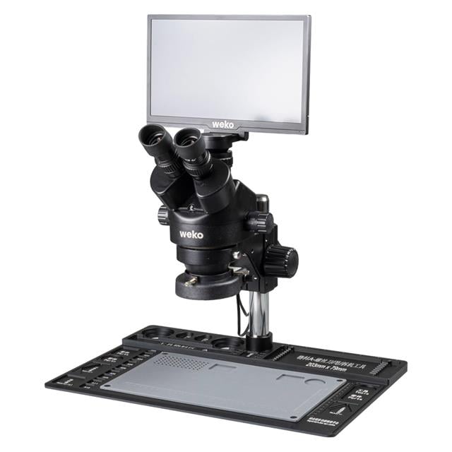 Weko WK-22485 20-130X 28MP 60FPS 11.6 Inch Dijital Büyüteç - Trinoküler Mikroskop