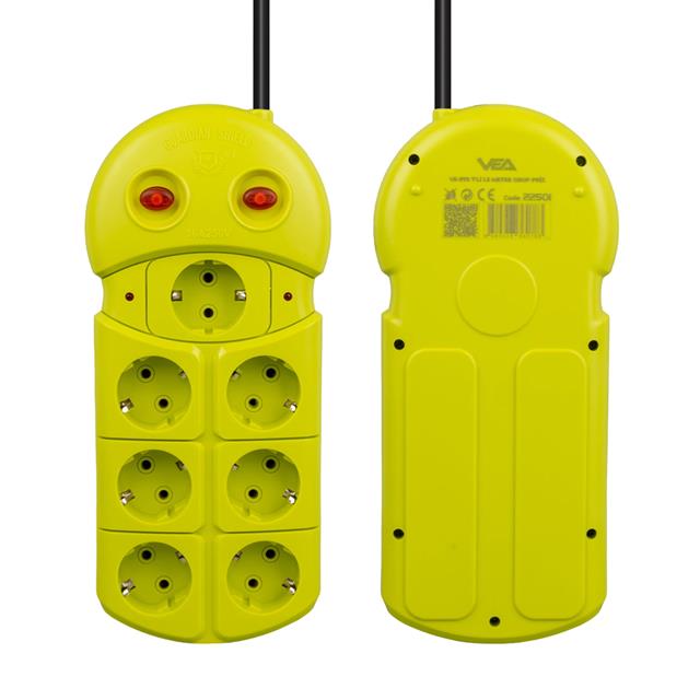 Vea VE-970 1.5 Metre Kablolu 5’li Grup Priz