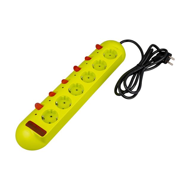 Vea VE-E60 6’Lı 1.5 Metre Ayrı Anahtarlı Grup Priz