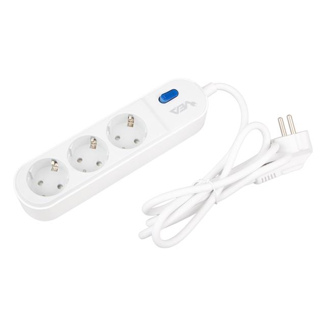 Vea VE-VEGA103 A Class 3’lü Anahtarlı 1.5 Metre Akım Korumalı Priz