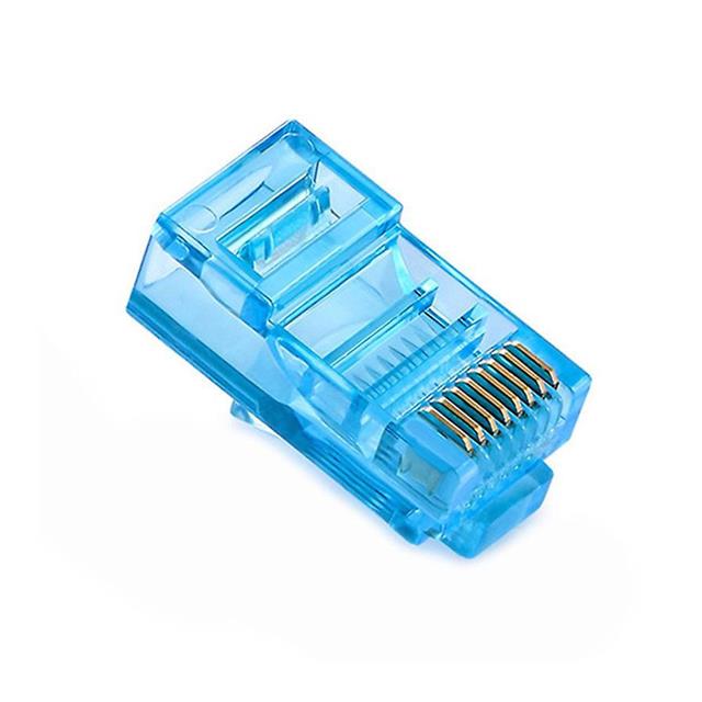 Powermaster PM-22702 RJ45 RJ45 CAT6 8P/8C Mavi Soket (100’lü Paket)
