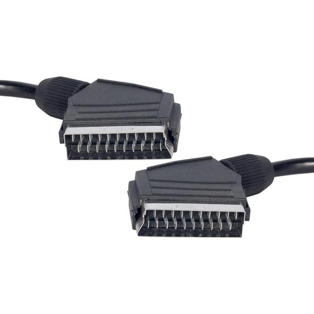 PowerMaster PM-2275 1.3 Metre 9mm Poşetli Standart Scart Scart Kablo