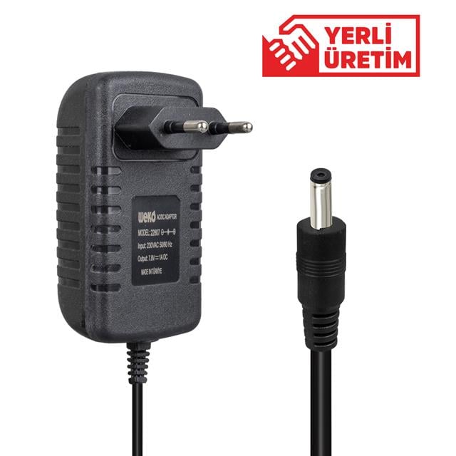 7.8V - 1 Amper 2S Lithium Ion Battery Charger 4.0*1.7 Uçlu Lityum İyon Piller Için Uygun Şarj Cihazı