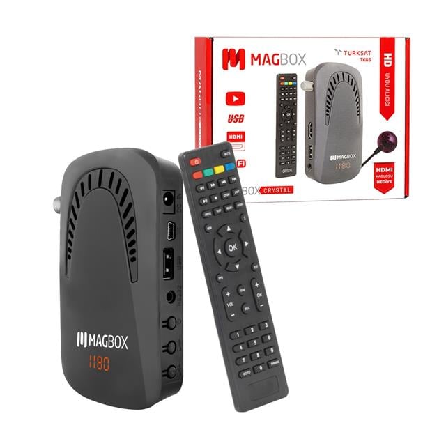 Magbox Crystal Tkgs’li Mini HD Uydu Alıcısı
