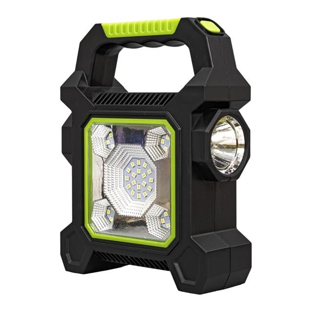 Powermaster JY-258C 3 Kademeli̇ Şarjlı Çok Fonksiyonlu Solar Işıldak