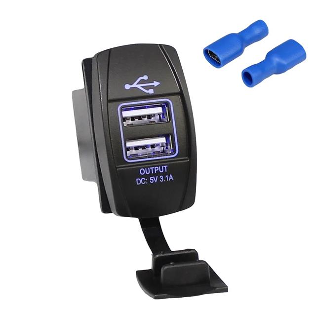 PowerMaster IC-266-C-3 Marin Tip 2’li Gömme USB 5V 3.1A 12-24Volt