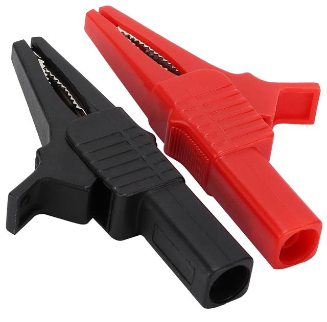 Powermaster IC-243C  Siyah-Kırmızı 4 Mm Banan Jak Girişli 2’li Krokodil CatIII