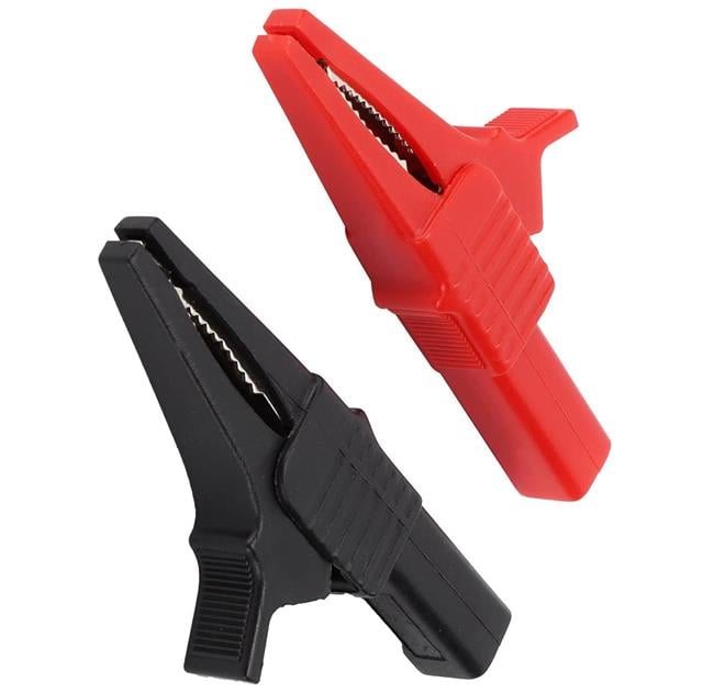 Powermaster IC-243C  Siyah-Kırmızı 4 Mm Banan Jak Girişli 2’li Krokodil CatIII