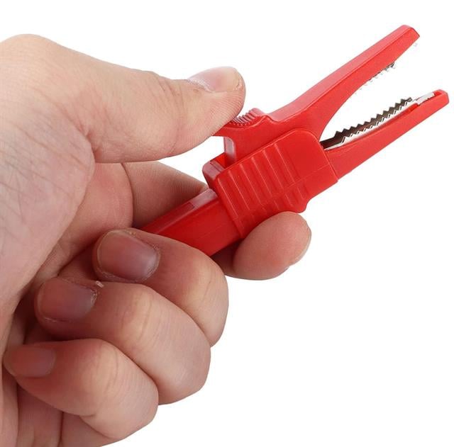 Powermaster IC-243C  Siyah-Kırmızı 4 Mm Banan Jak Girişli 2’li Krokodil CatIII