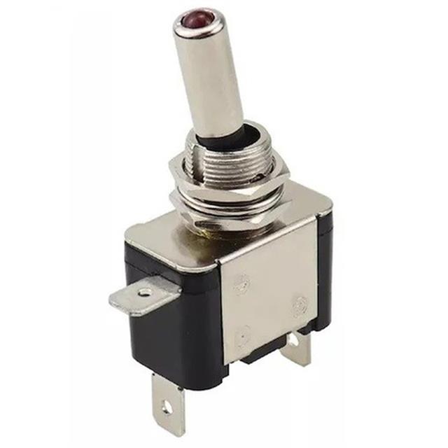IC-151A Işıklı 12 Volt Dc 30 Amper On-Off Toggle Switch (Seri 2)