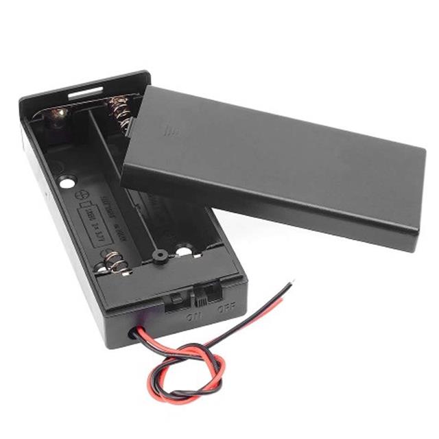 Powermaster  2’li AA Kapaklı Switch’li Pil Yuvası (IC-233C