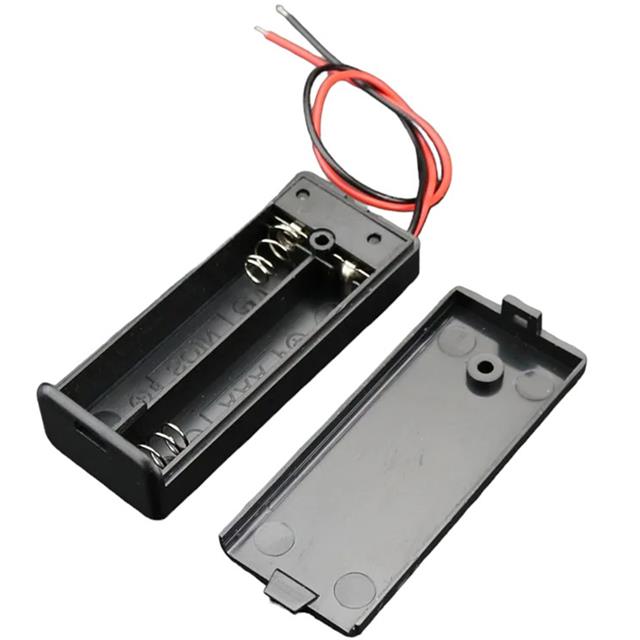 Powermaster  2’li AA Kapaklı Switch’li Pil Yuvası (IC-233C