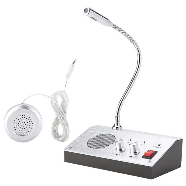 Magicvoice MV-2399 Çift Yönlü Gişe Mikrofonu Vezne Ve Gişe Konuşma Sistemi