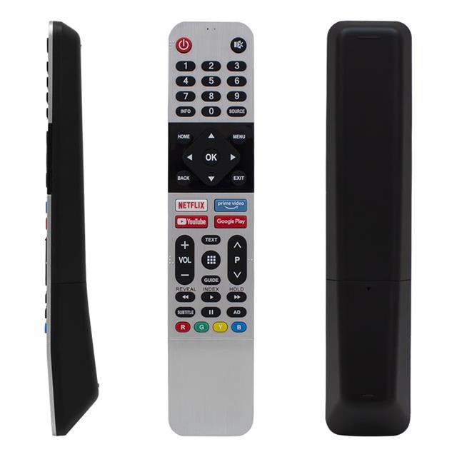 Arçelik RM-L1659, A32B685A - Beko B40 B 685 - Grundig 40GFB6240 Ses Komutsuz Netflix-Youtube-Prime Video-Google Play Tuş Lcd Led Tv Kumanda