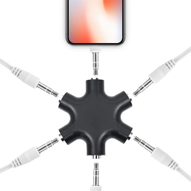 PowerMaster PM-24172 6’LI 3.5mm Stereo AUX Çoklayıcı
