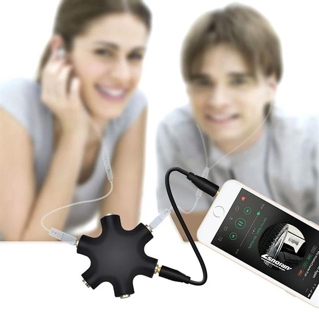 PowerMaster PM-24172 6’LI 3.5mm Stereo AUX Çoklayıcı