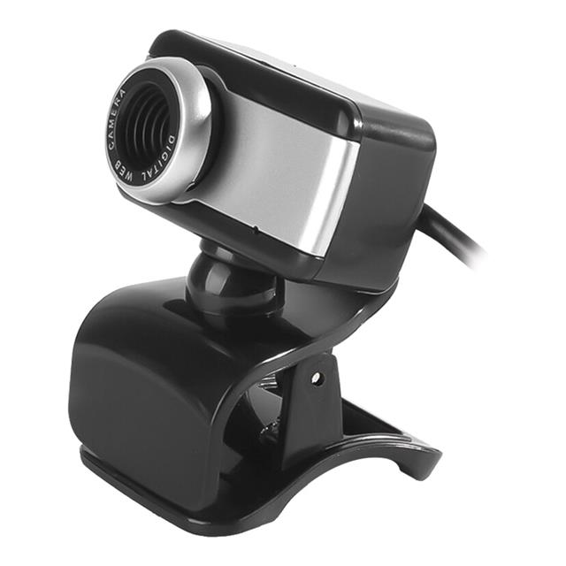 Powermaster Tak-Çalıştır 2 MP Mikrofonlu 480P Usb Webcam PC Kamera PM-2433
