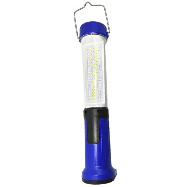 Powermaster HK-802 Şarjlı 30 Beyaz + 20 Mavi-Kırmızı Smd Led / 55 Cob Ledli 5 Modlu Çalışma Lambası