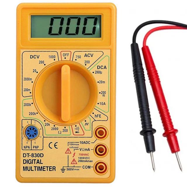 Powermaster Digital Multimetre Ölçü Aleti DT-830D