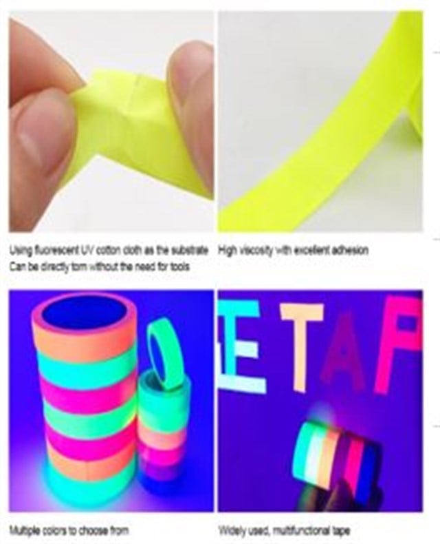 Sunup SN-24881 Kendinden Yapışkanlı Kesilebilir Dekoratif UV Neon DIY Bant
