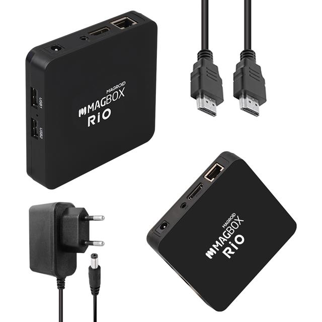 Magbox Magroid Rio 2 GB Ram 32 GB Rom 4K Ultra HD Android Box (Android 10)
