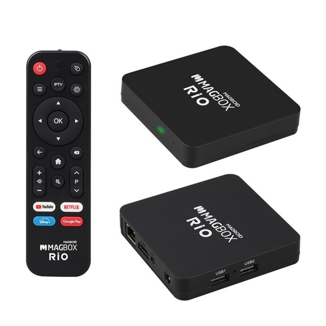 Magbox Magroid Rio 2 GB Ram 32 GB Rom 4K Ultra HD Android Box (Android 10)