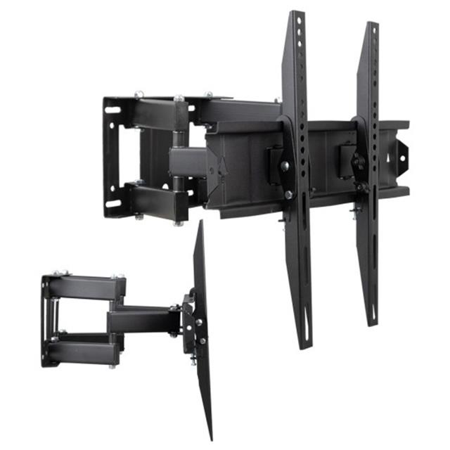 Vontech VT-852 HC Pro 55-85’’ Çift Kollu Kilitli Hareketli Televizyon Duvar Askı Aparatı