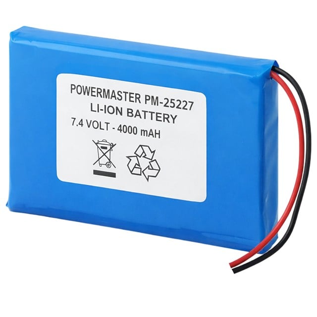 Powermaster PM-25227 7.4V 4000mAh 606090 Lityum İyon (Li-ion) Şarj Edilebilir Yassı Batarya