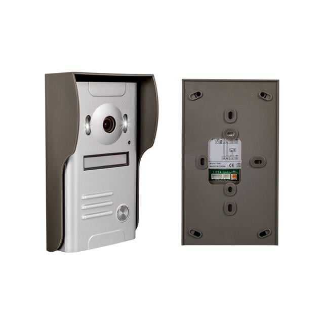 PowerMaster 37M 2 Daire 7’’ Görüntülü Diafon Kapı Zili Interkom Akıllı Ev Güvenliği Sistemi