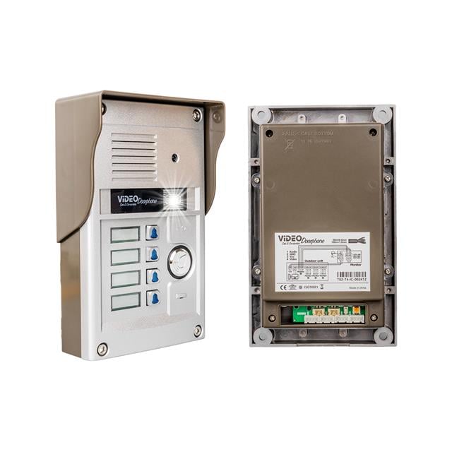 PowerMaster 37T4 3 Daire 7’’ NFC Destekli Görüntülü Diafon Kapı Zili Interkom Akıllı Ev Güvenliği Sistemi
