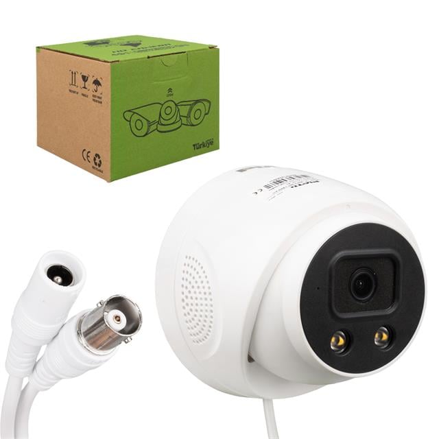 Plato PL-25273 2 MP Color Vu 3.6 Mm 2 Atom Led Plastik Kasa AHD Dome Kamera
