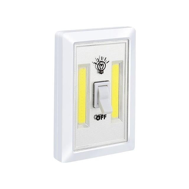 PowerMaster SL-606 Pilli Duvar Anahtarı Tipi COB LED Lamba - Kablosuz Dolap İçi Aydınlatma