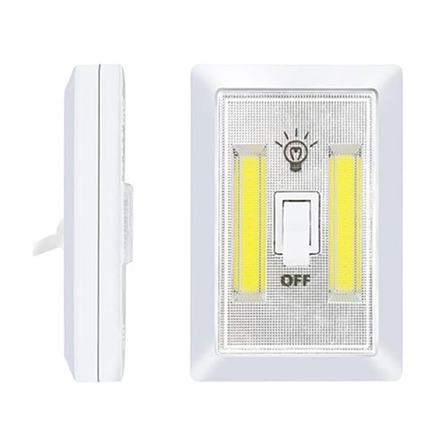 PowerMaster SL-606 Pilli Duvar Anahtarı Tipi COB LED Lamba - Kablosuz Dolap İçi Aydınlatma