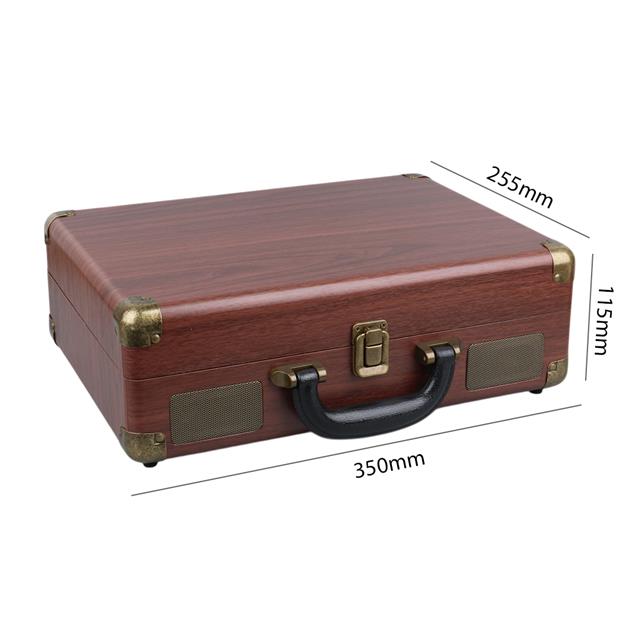 MagicVoice PU16 Retro Vintage Çanta Pikap - Radyo - Bluetooth - USB Mp3 Çalar