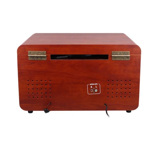 MagicVoice F29 Retro Vintage Çanta Pikap - CD - Radyo - Bluetooth - Aux - USB Mp3 Çalar